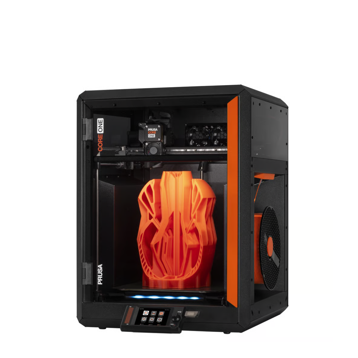 Prusa Core One on a white background
