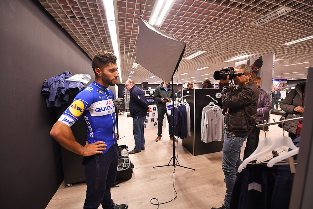Fernando Gaviria (Quick-Step Floors) poses for a photo