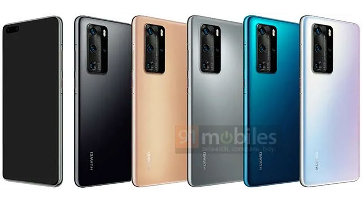 Huawei P40 Colors And Design Shown Off In New Unofficial Renders 