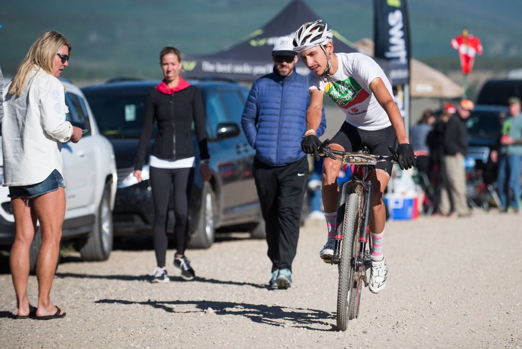 Australian Lachlan Morton was one of several road pros to race Leadville in 2016