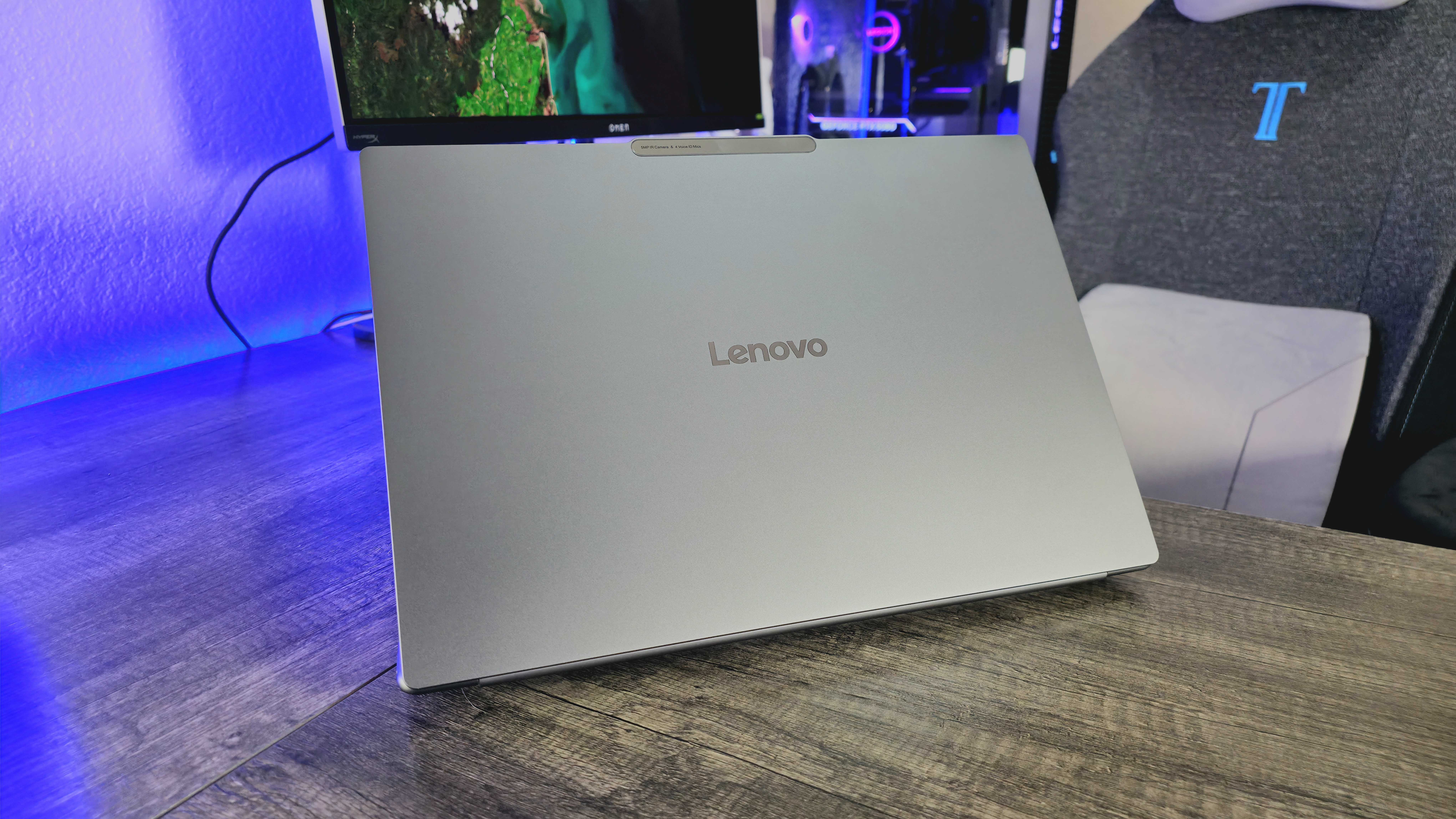 Image of the Lenovo Yoga Pro 9i 16 (Gen 10) Aura Edition laptop.