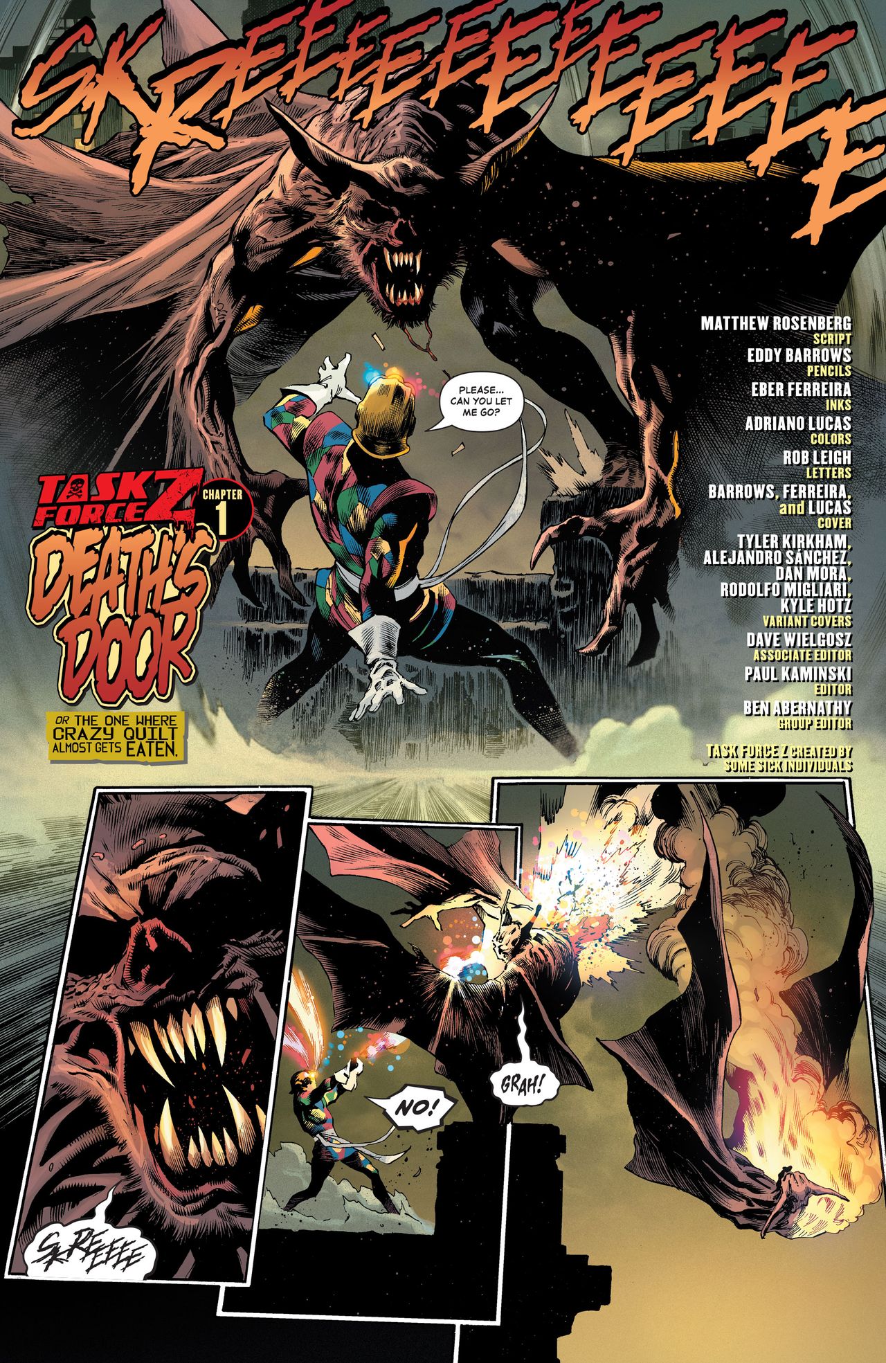 Task Force Z #1 preview