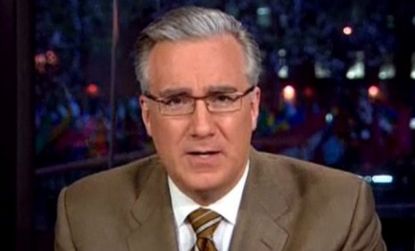 Keith Olbermann says the support he received from viewers and fellow journalists during his suspension felt like a "universal hug."
