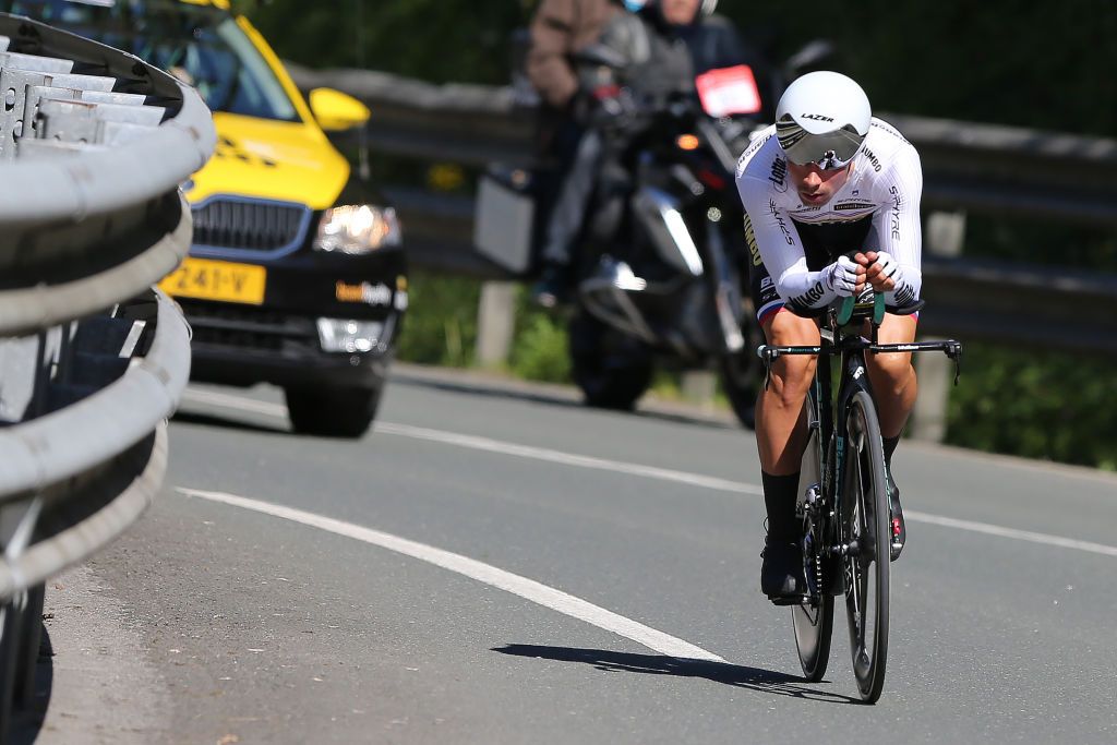 Primoz Roglic delivering a stage-winning ride at the Vuelta al Pa&iacute;s Vasco