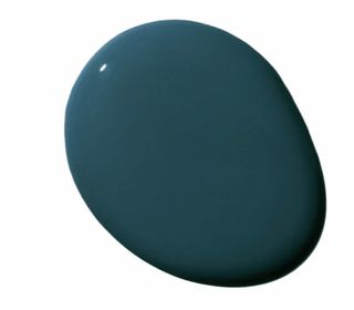 navy blue paint blob 