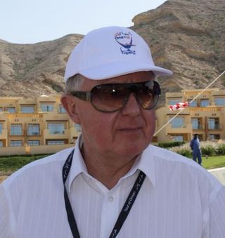 Former UCI president Hein Verbruggen is at the Tour of Oman.