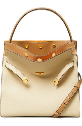 Lee Radziwill Leather Double Bag