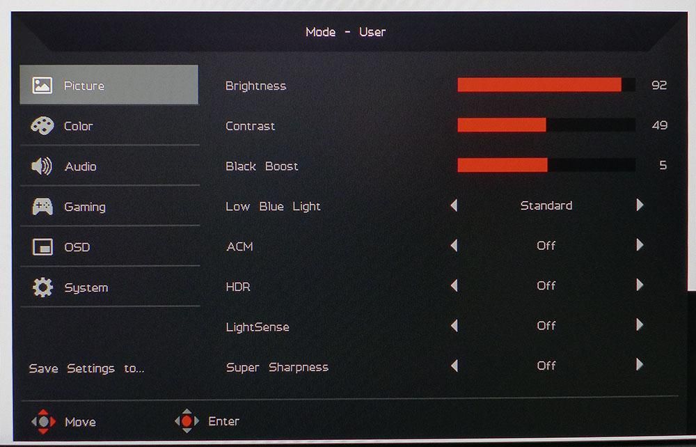 Acer Predator XB273U
