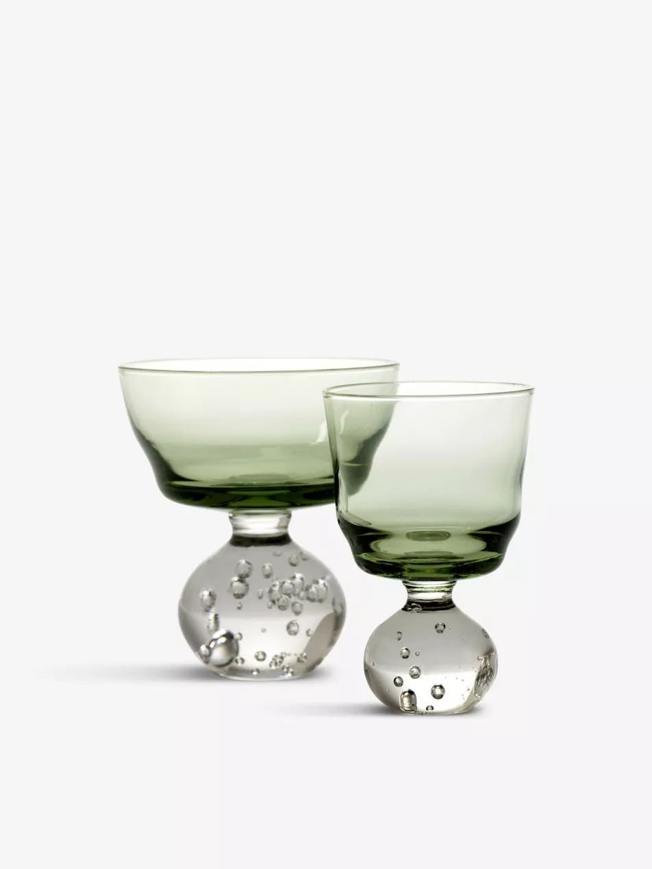 Eternal Snow Small Stem Glass 9.5cm