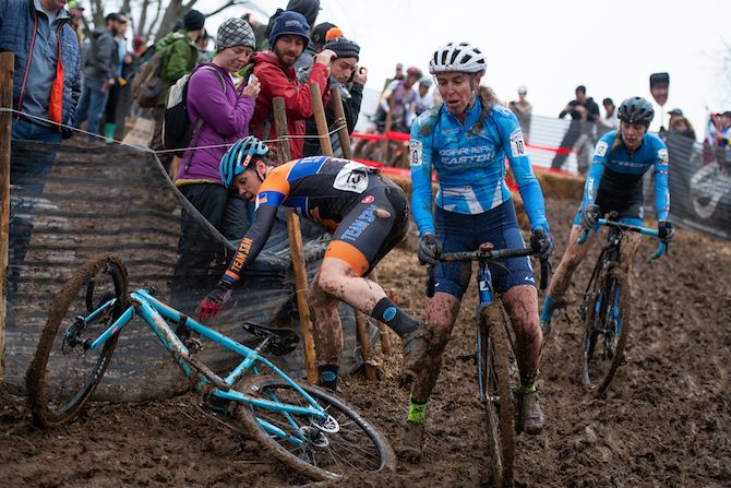 Crashes were often the result of the slippery conditions