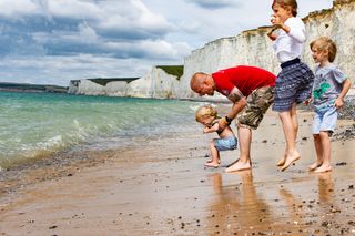 The runner-up was this picture of Birling Gap, East Sussex © Hannah Slater