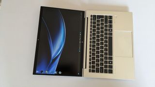 HP EliteBook 845 G11 during our review process