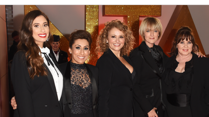 Saira Khan with her Loose Women co-stars 