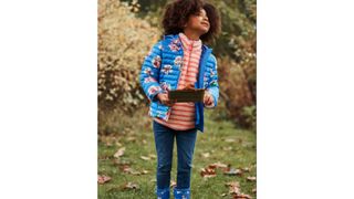 Joules Kinnaird Print Null Packaway Padded Jacket is one of the best kids' coats