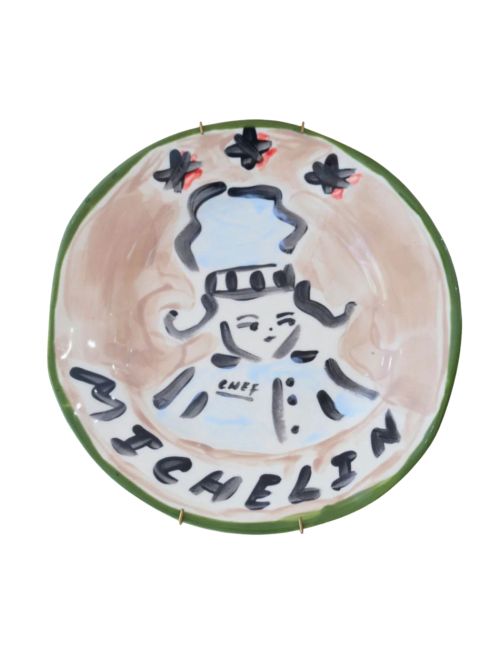Michelin Star Decorative Plate