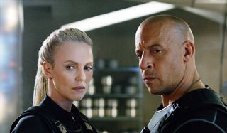 The Fate Of The Furious Charlize Theron Vin Diesel
