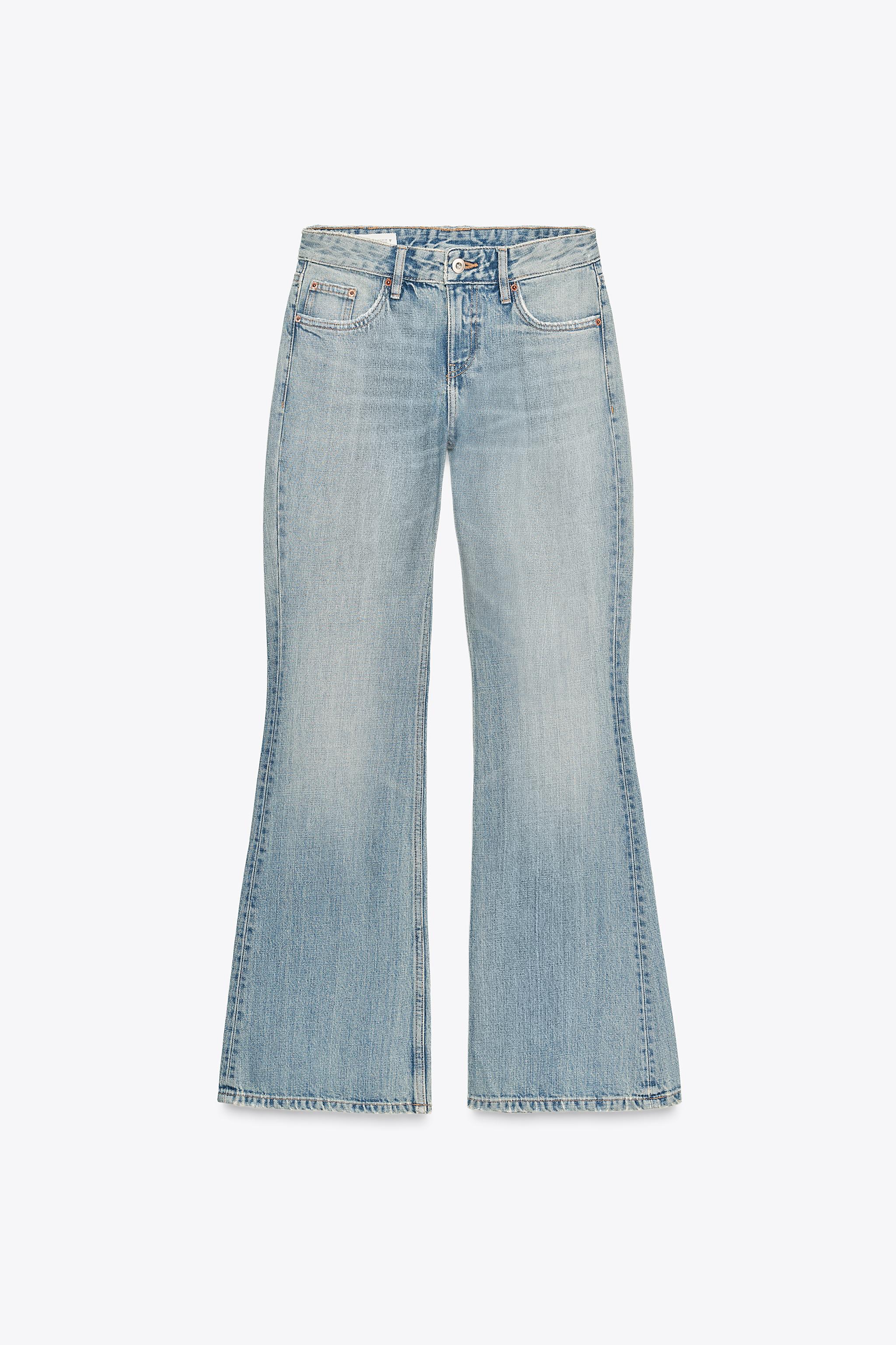 Trf Low-Rise Flare Jeans