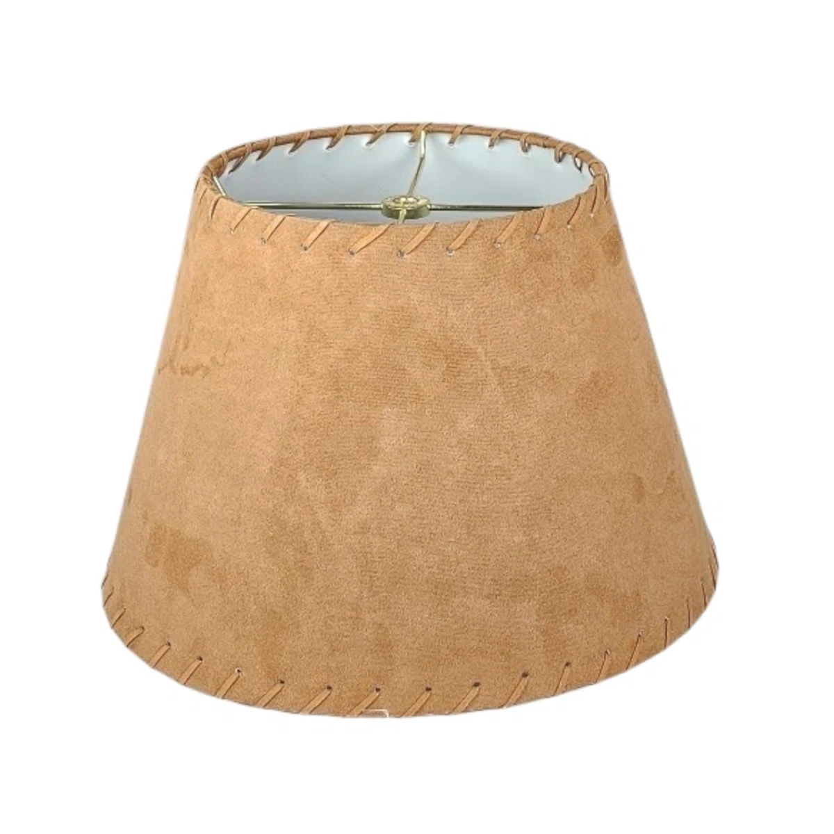 Suede lampshade