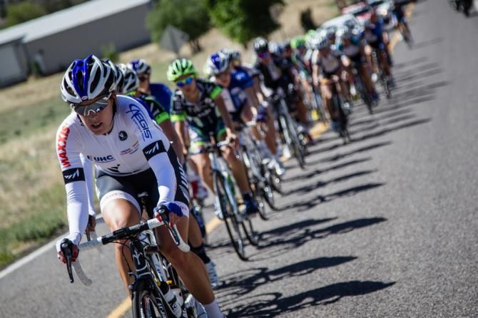 Rushlee Buchanan (UnitedHealthcare) spent lots of time on the front chasing