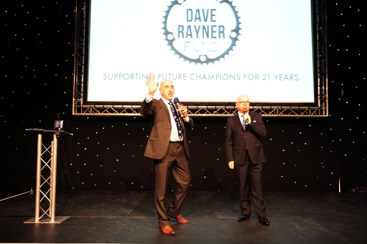 The hosts for the evening, Richard Stoodley and Anthony McCrossan