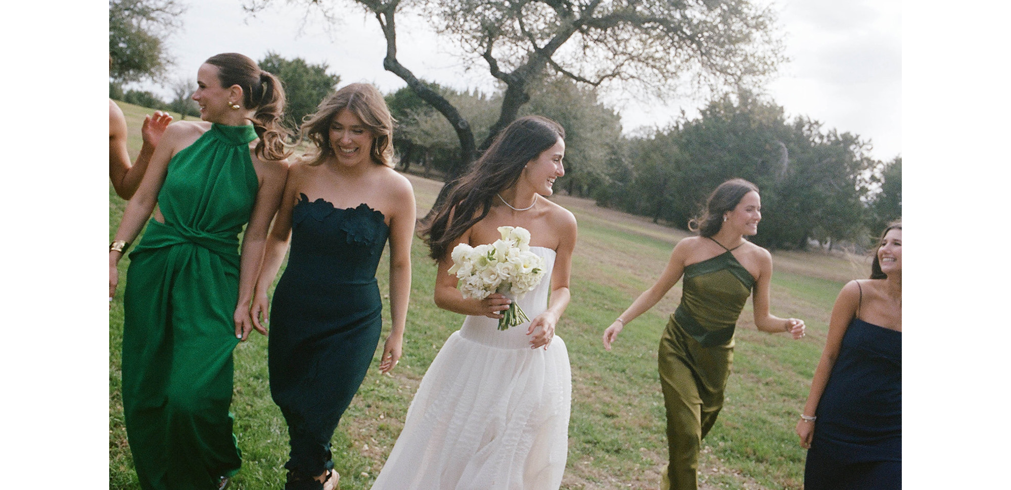 an image of jordan with her bridesmaids.