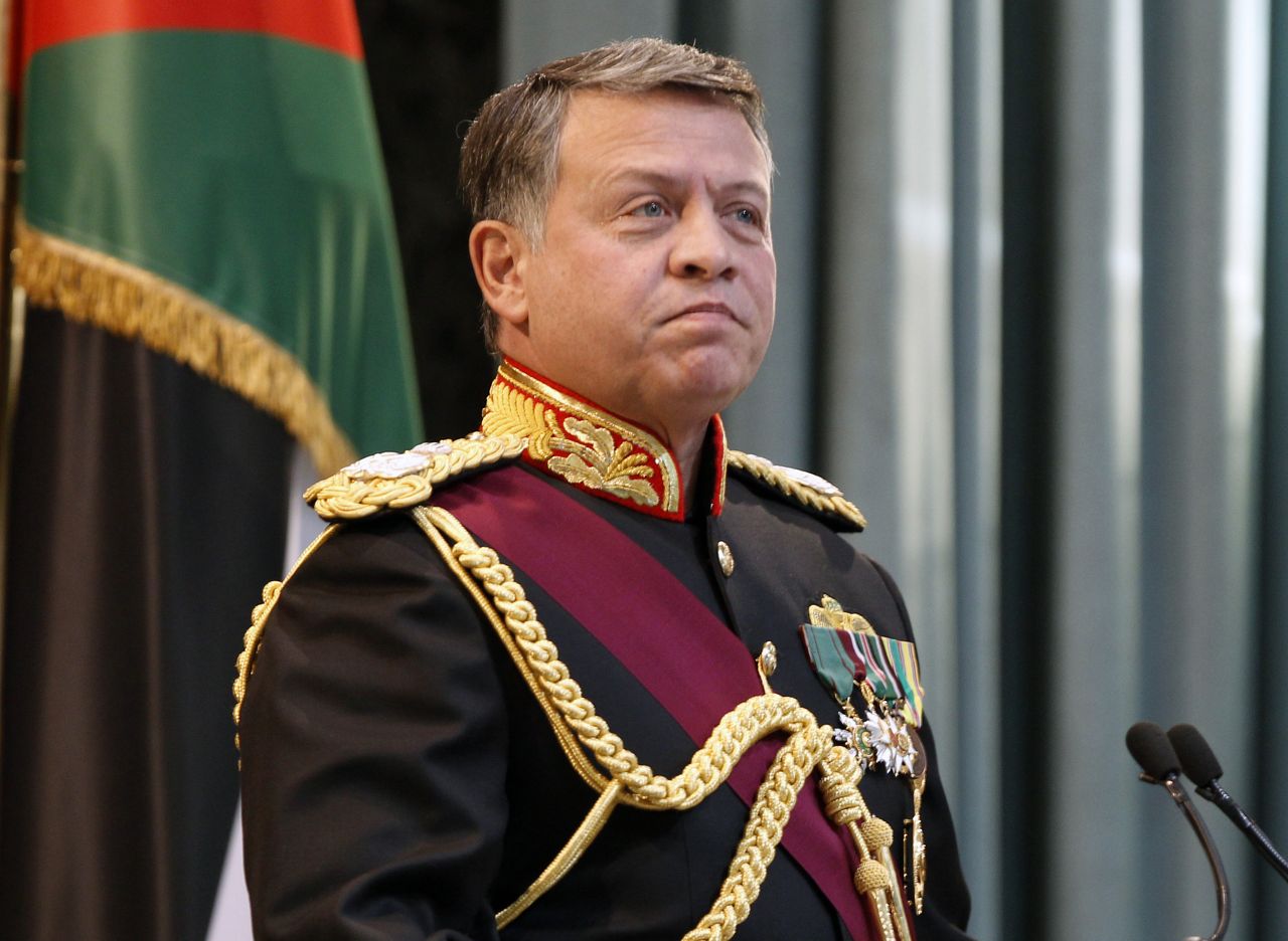 Jordan&amp;#039;s King Abdullah in 2010.