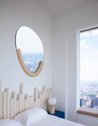432 Park Avenue penthouse bedroom view