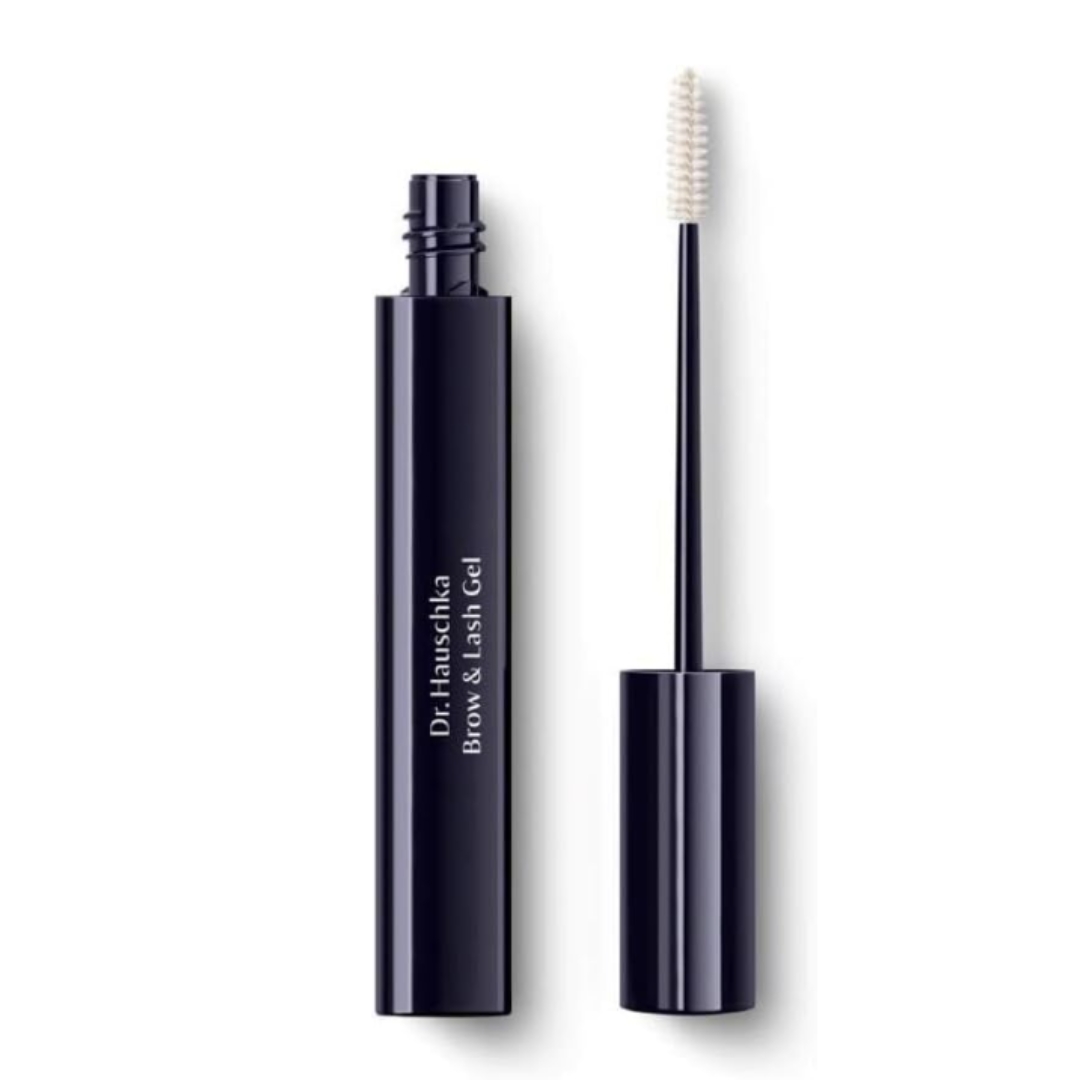 A product shot of the Dr. Hauschka - Brow and Lash Gel, on a white background
