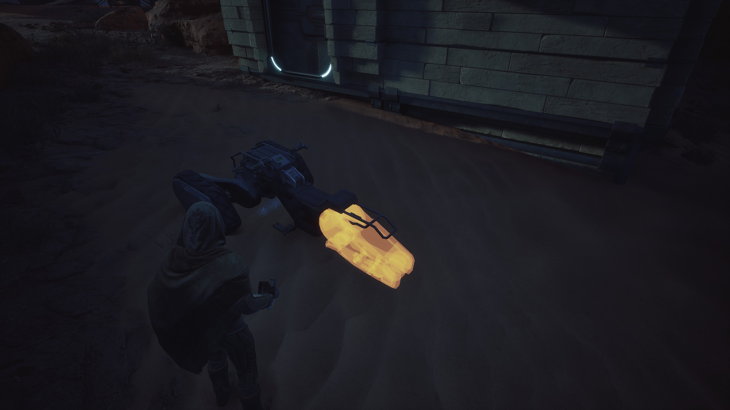 Dune: Awakening Sandbike - Placing down parts