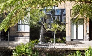 Victoria Miro’s waterside garden at Wharf Road is taken over by the mirror room installation