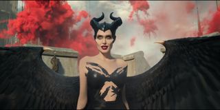 Angelina Jolie as Maleficent in Mistress of Evil