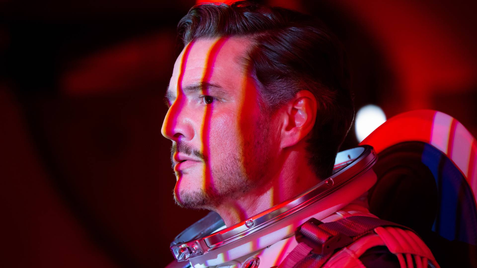 Pedro Pascal as Reed Richards/Mister Fantastic in The Fantastic Four: First Steps