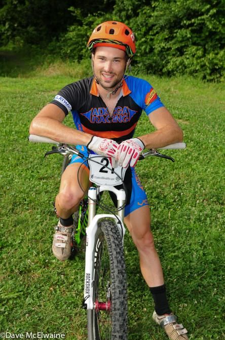 Adam Snyder waiting for his starting time