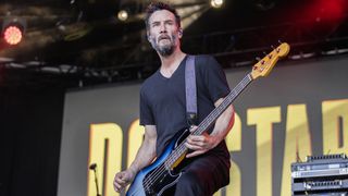 Keanu Reeves of Dogstar performs in concert during Primavera Sound Festival on May 31, 2024 in Barcelona, Spain.