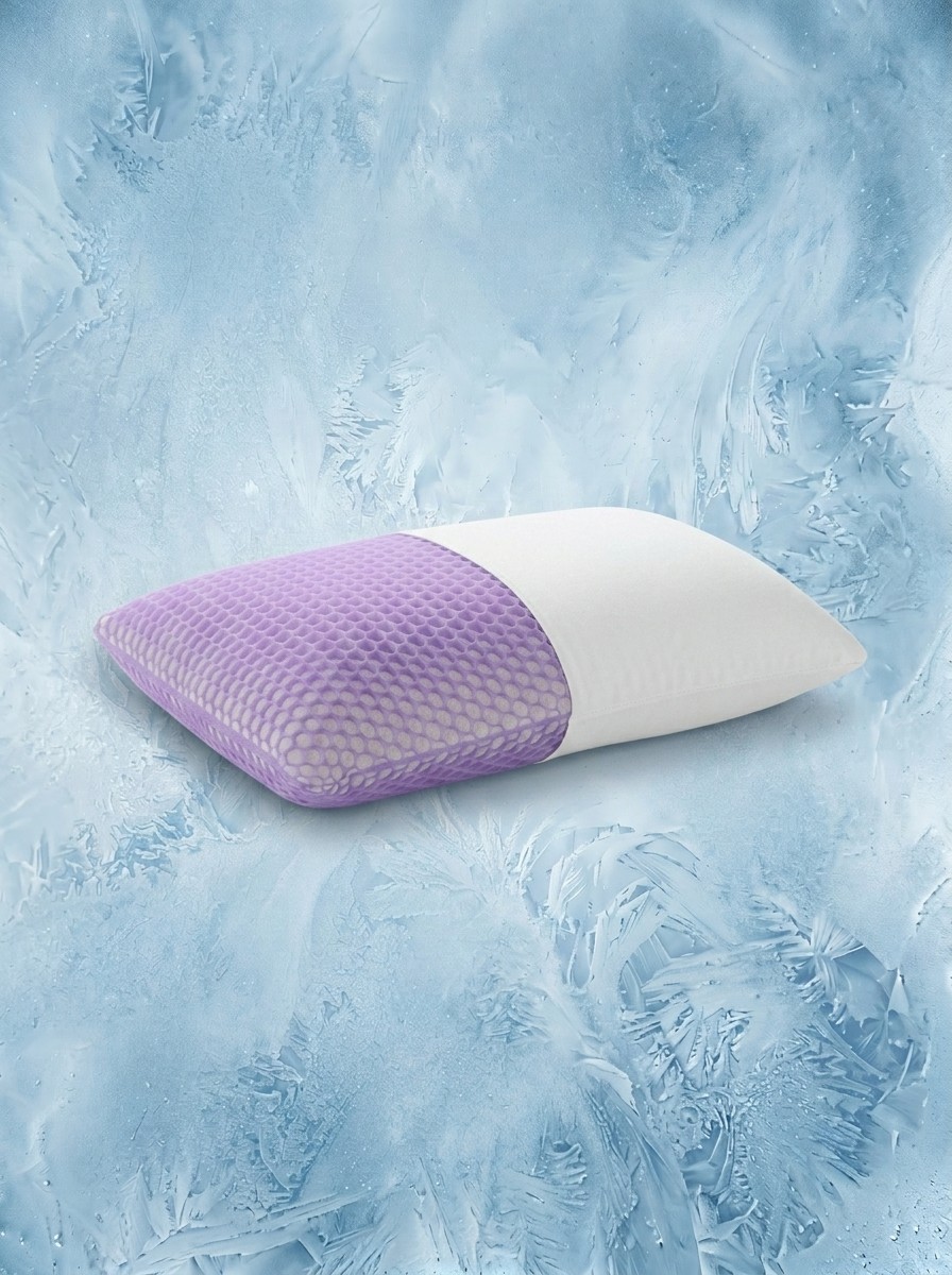 purple harmony pillow