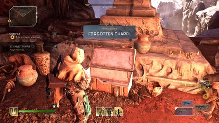 Outriders Forgotten Chapel secret side quest