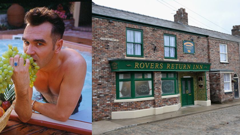 Morrissey and the famous Corrie pub, The Rovers Return