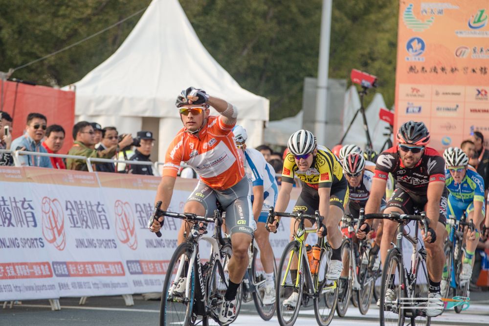 Jakub Mareczko (Southeast) wins his third stage in a row in China