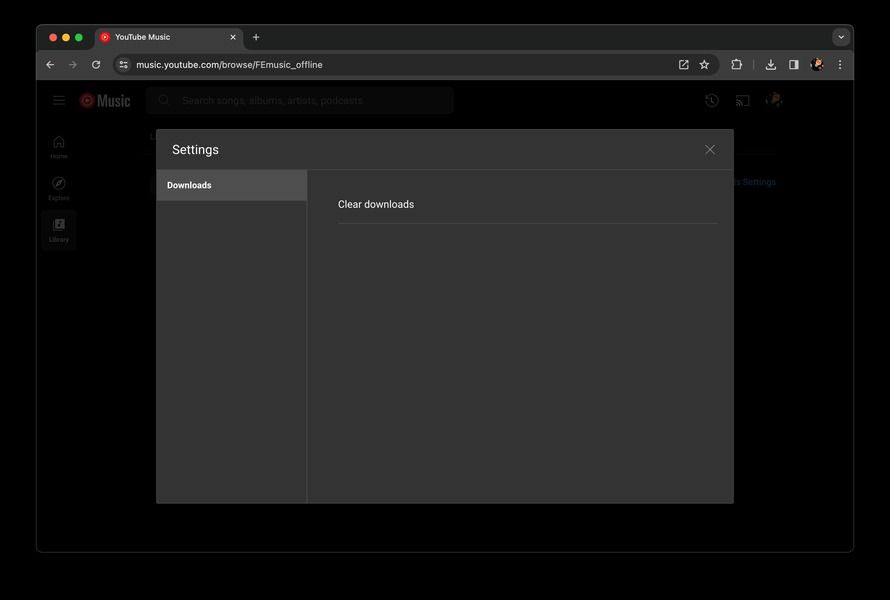 YouTube Music offline download