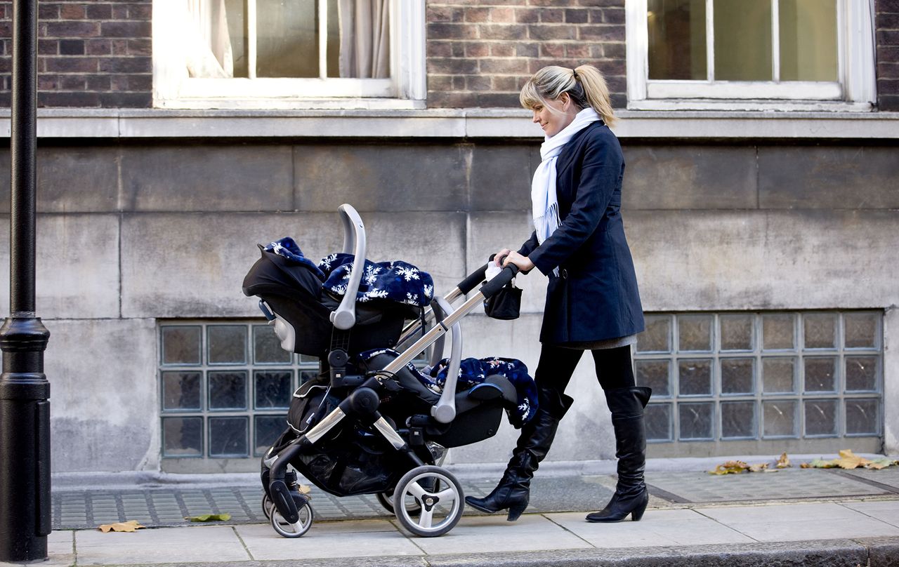 mum with pram