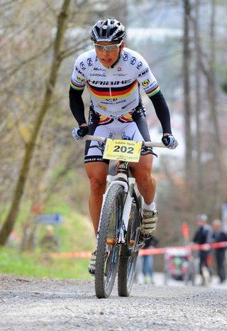 Schurter wins Swiss Cup opener ahead of teammate Vogel