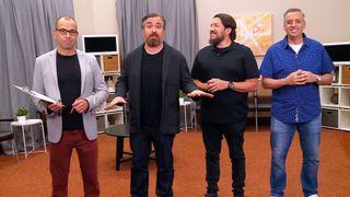 James Murray, Brian "Q" Quinn, Sal Vulcano and Joe Gatto on Impractical Jokers