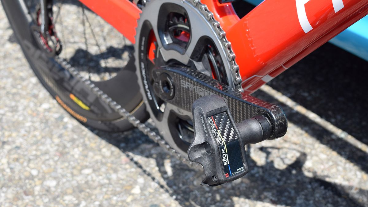 The French WorldTour team use Look Keo Blade Carbon pedals