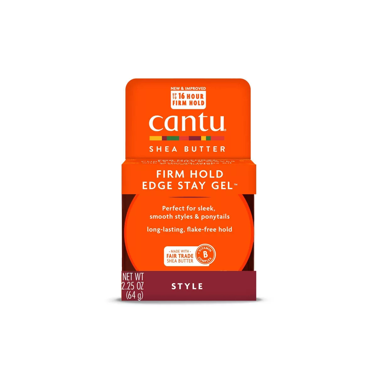 Cantu Extra Hold Edge Stay Gel - 2.25oz