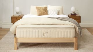 Birch Luxe Natural mattress in a bedroom
