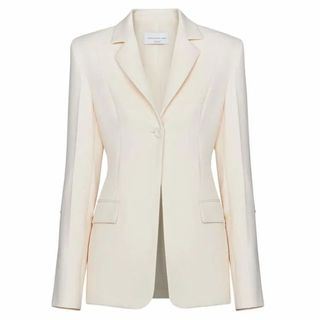 VICTORIA BECKHAM X MANGO Suit jacket with decorative stitching