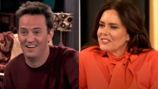 Matthew Perry on Friends and Ione Skye on The Drew Barrymore Show.