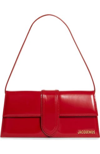 Long Le Bambino Leather Shoulder Bag