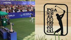 Images from the DP World Tour and PGA Tour 