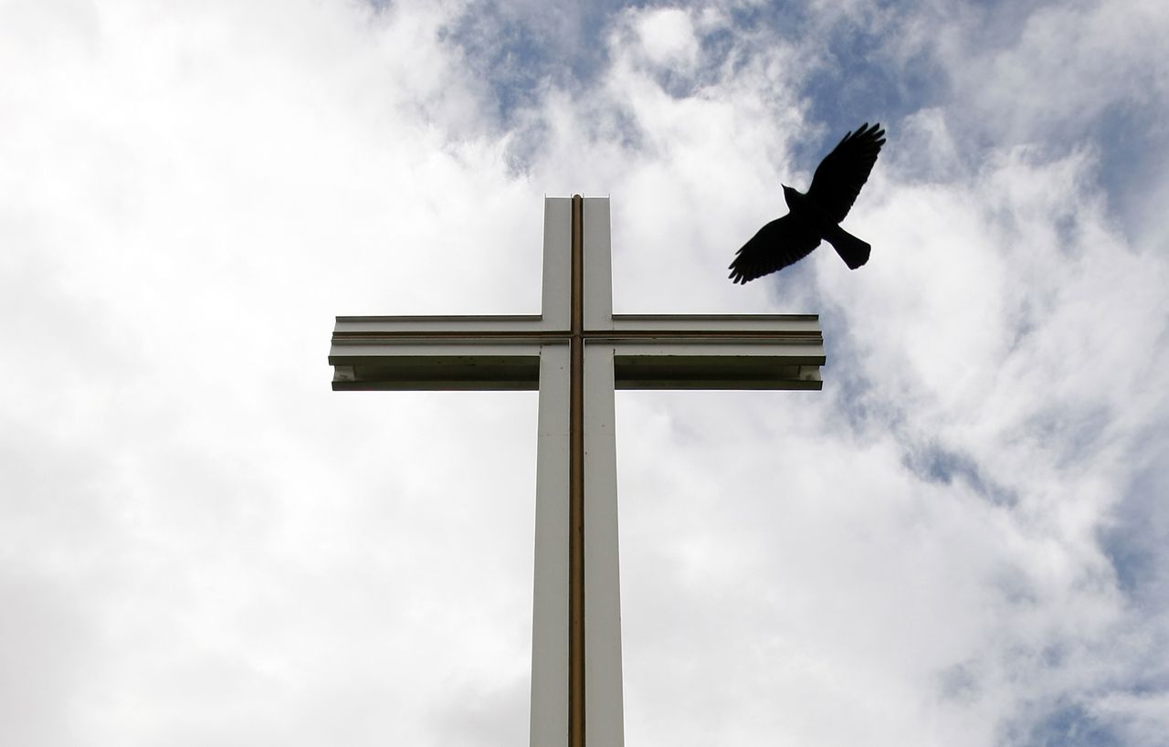 A papal cross in Dublin.